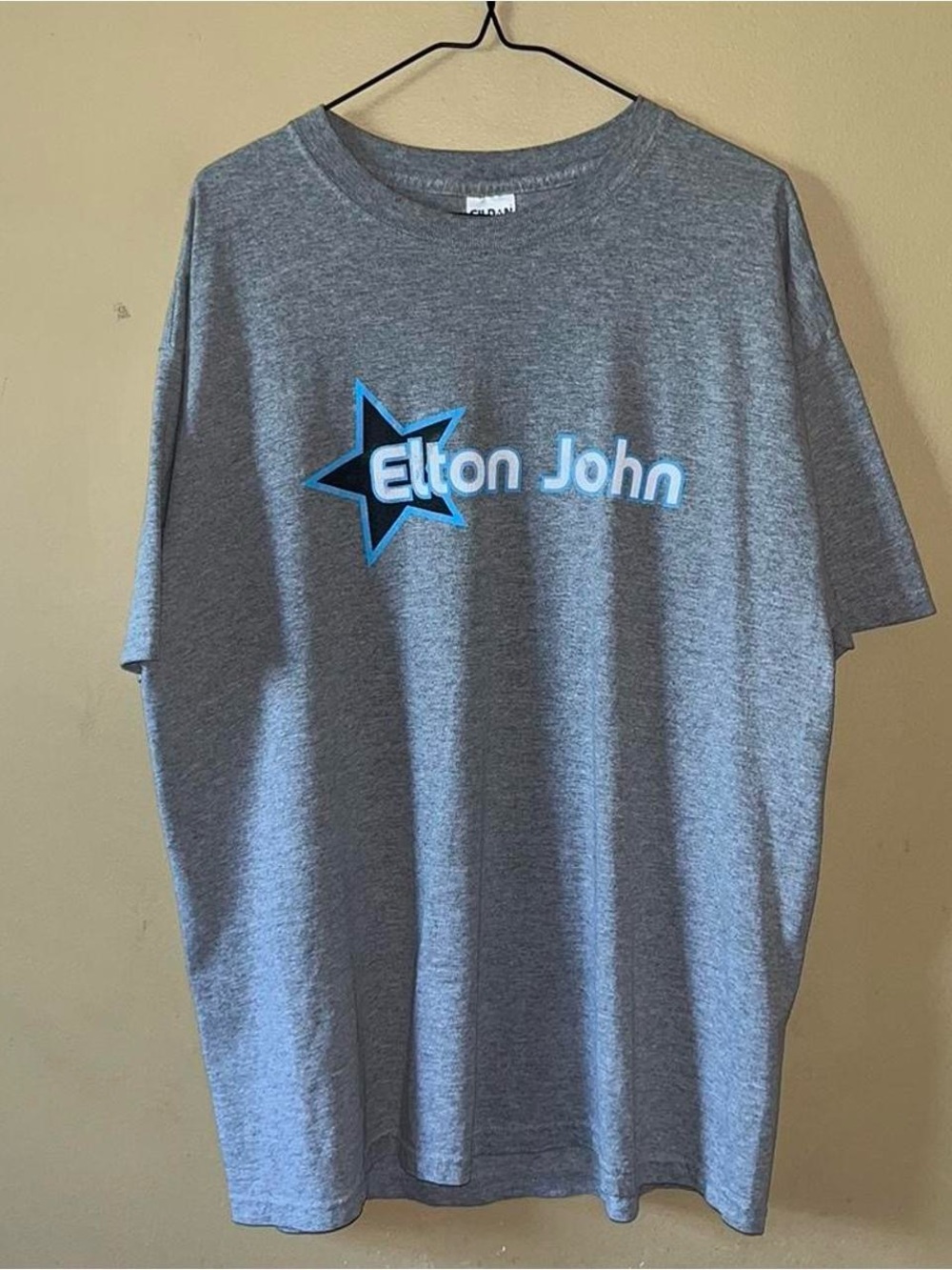 Vintage Elton John Star Y2K Style Band T-Shirt